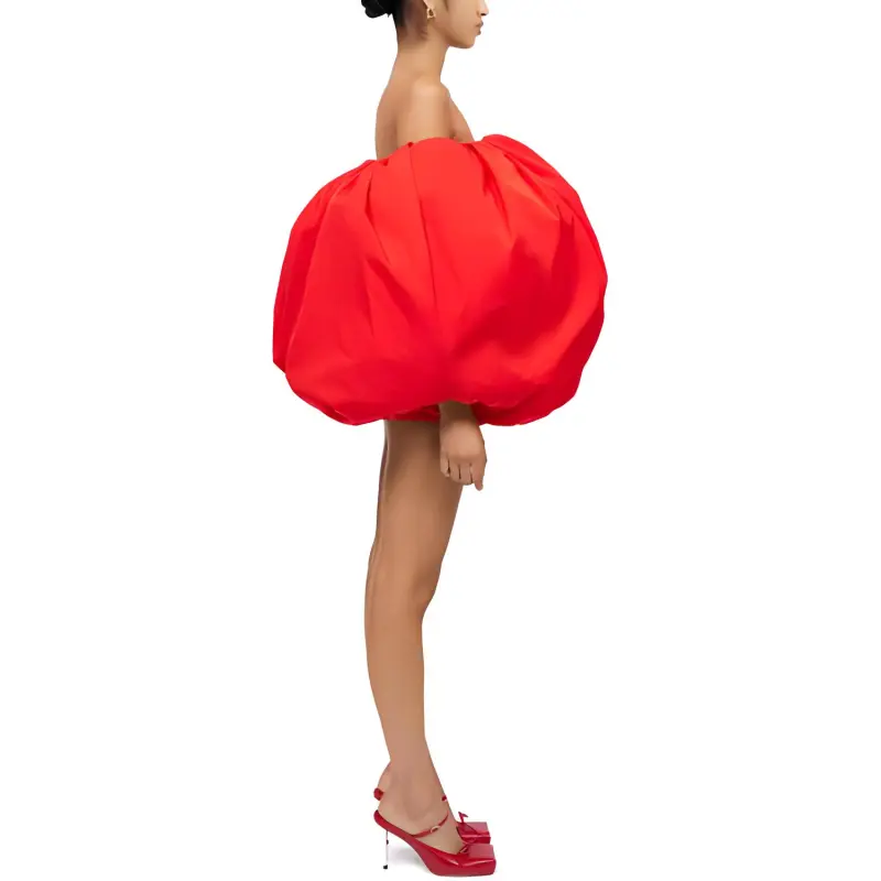 Jacquemus Sleeveless Dresses Women's Red-2