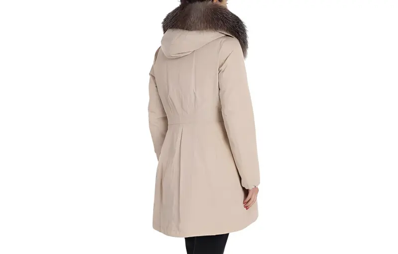 Moncler FW21 Down Jacket Women's Beige-1