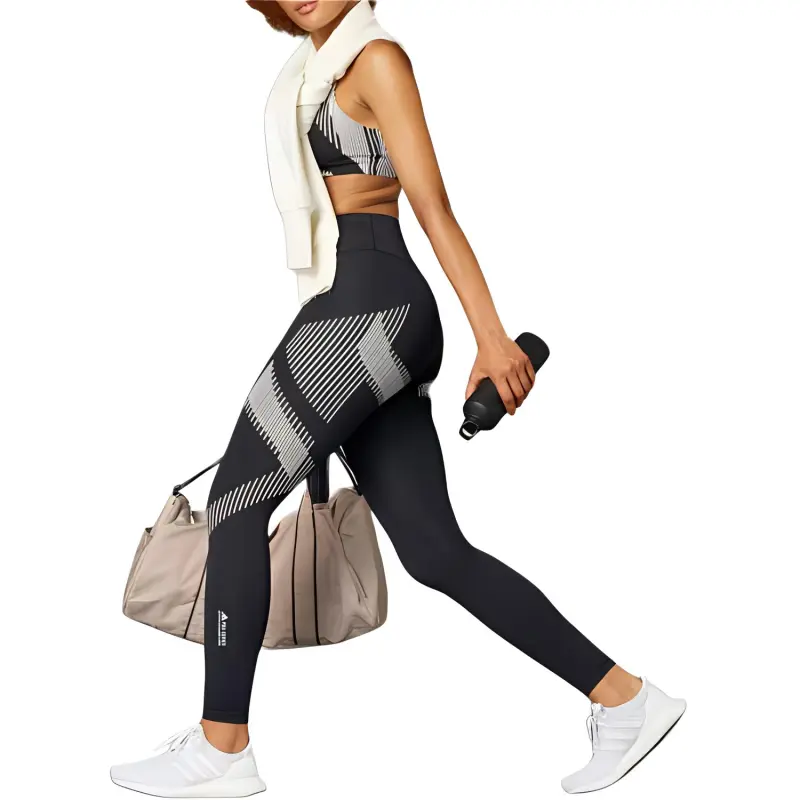 Adidas Free Shipping With AdiClub Optime Power 7/8 Leggings-3