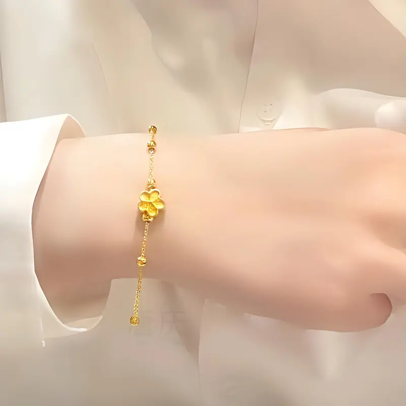 Princess Xuanjie Gold Bracelet Unisex-1