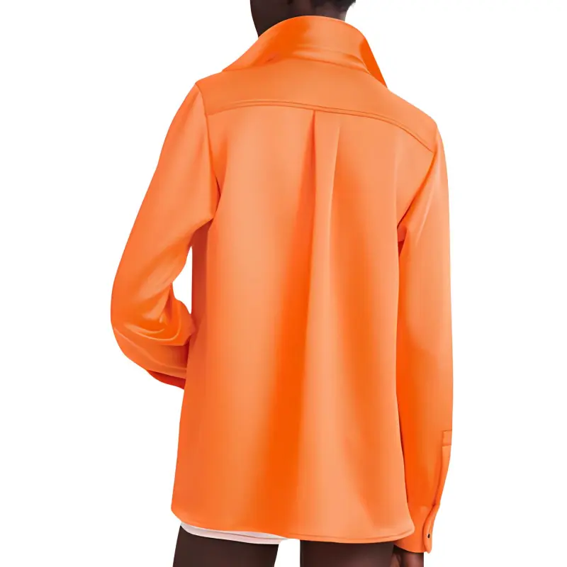 LONGCHAMP Jackets Coats Women's Orange-2
