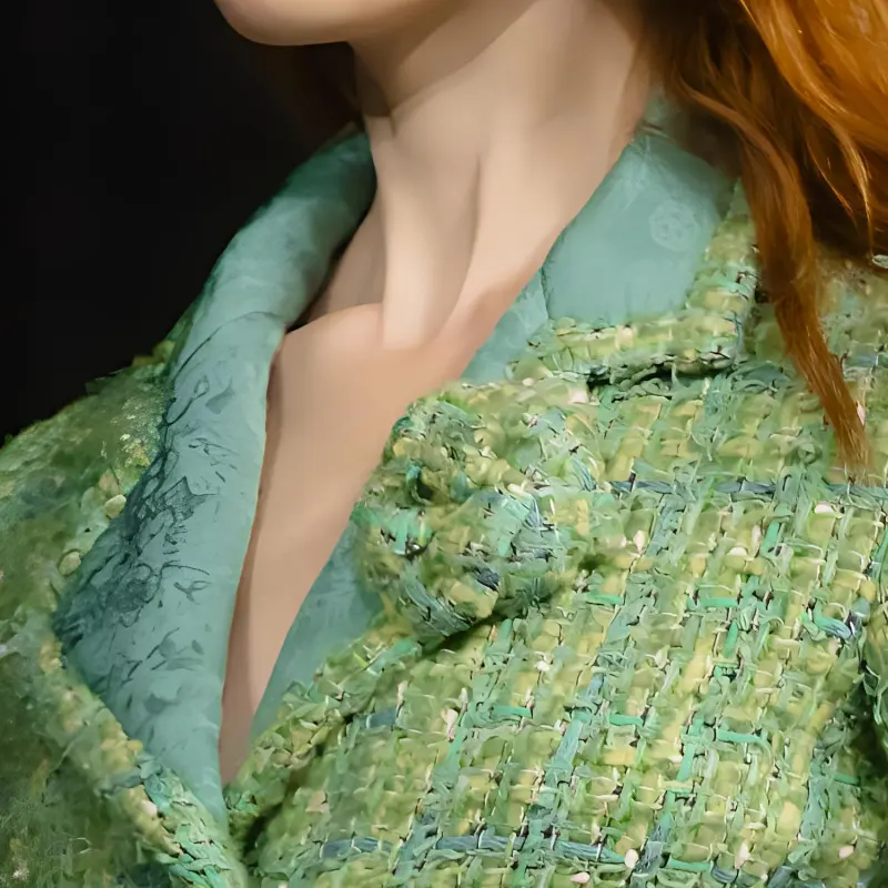 CHANEL 24 New Fall And Winter Arrivals Coats Women's Light Green-1