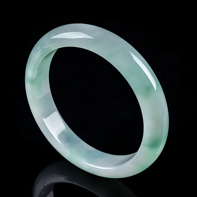 PUPAN Glutinous Jade Jadeite Bangles Unisex-1