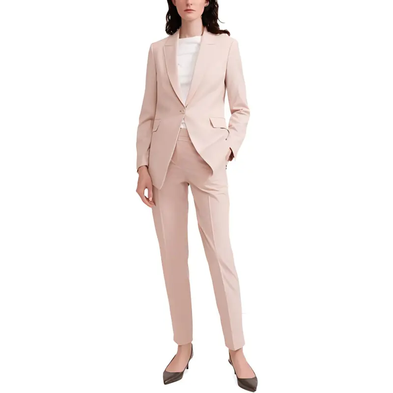 THEORY Suit Trouser Women's Light Pink-2