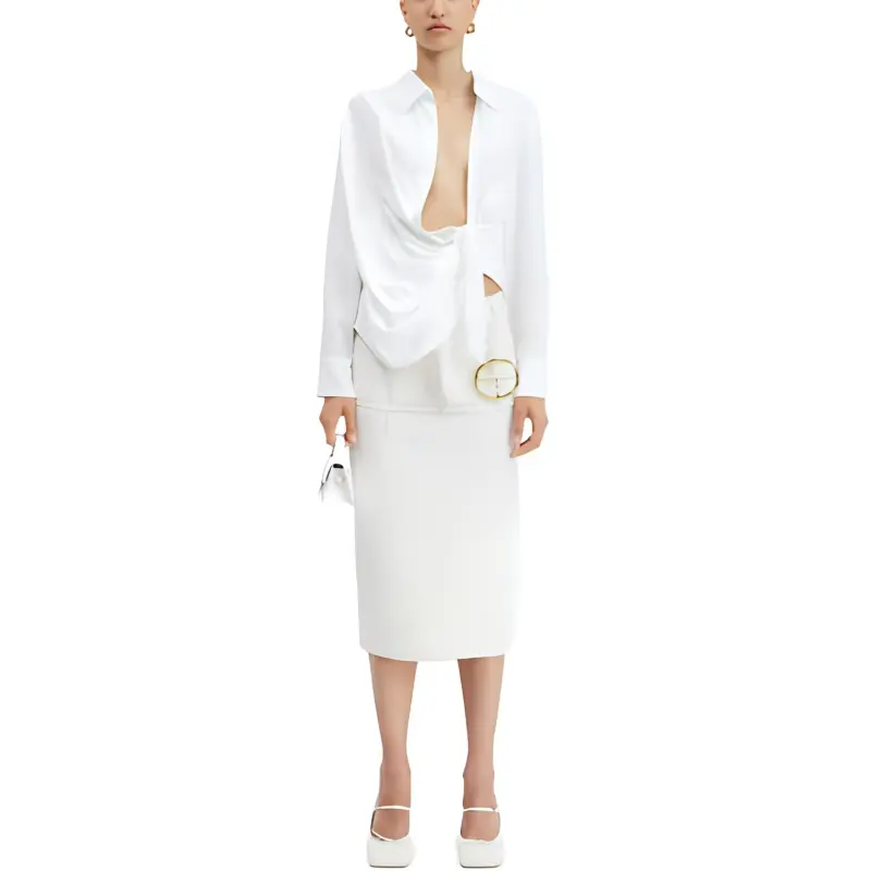 Jacquemus La Chemise Bahia Shirt 'White'-1