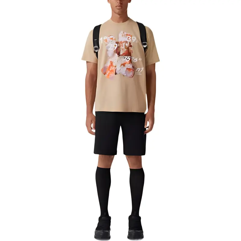 Burberry T Shirts Men Beige-1