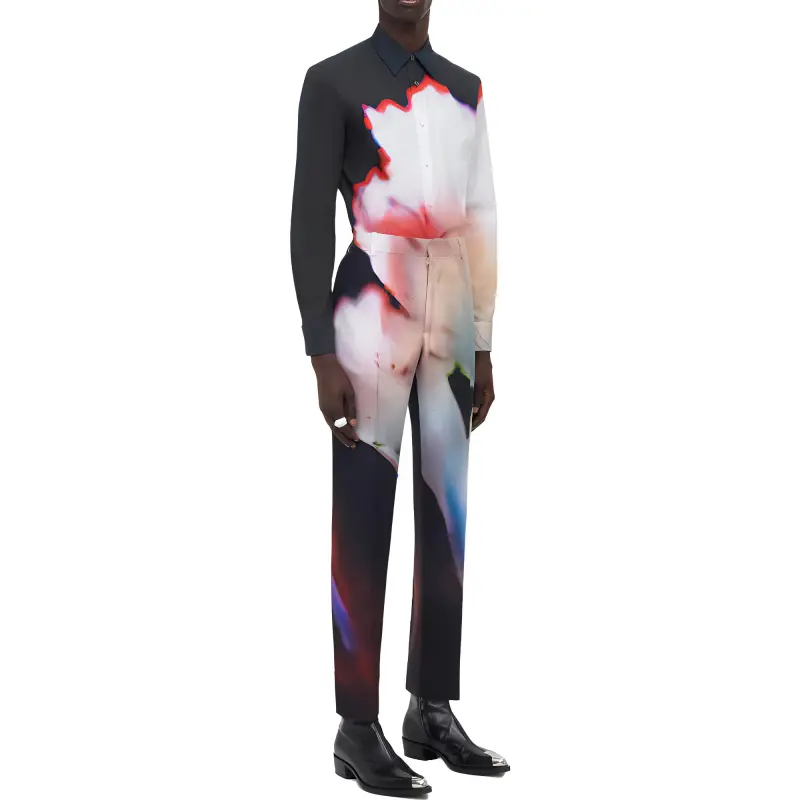 Alexander McQueen Casual Pants Men Multicolor-3