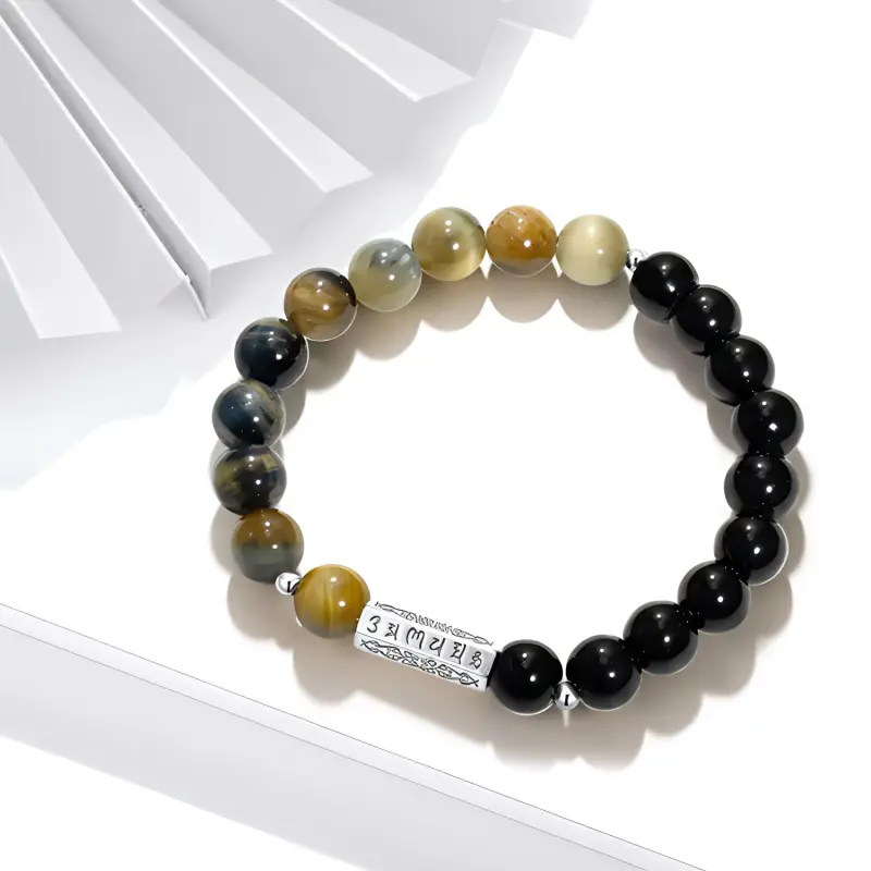 FUSSEM Obsidian Bracelets Unisex-4