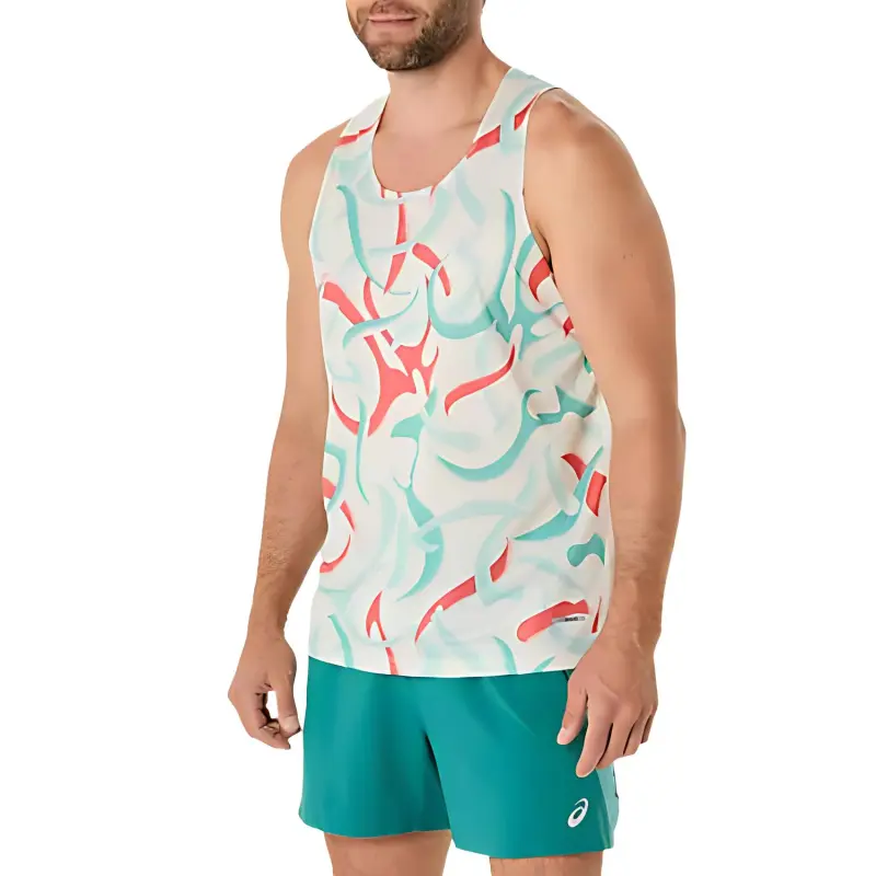 Asics ROAD Tank Top Men's Multicolor-2