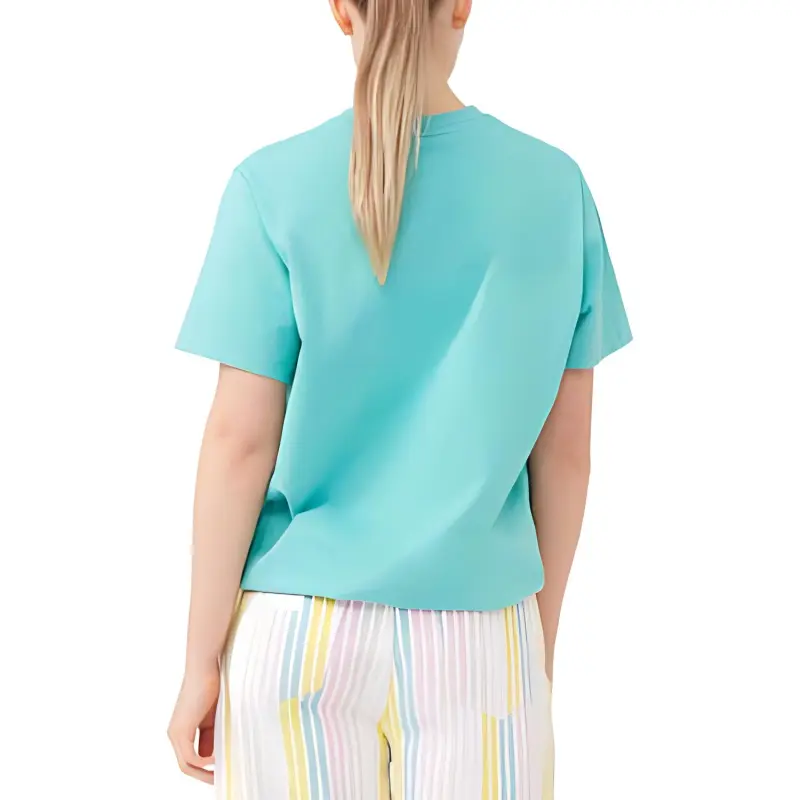 GANNI SS23 Vacation Shop Series T Shirts Women's Lake Blue-2