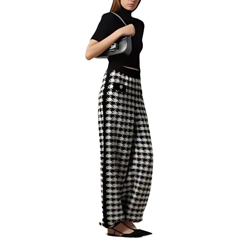 GUCCI Casual Pants Women's Black-3