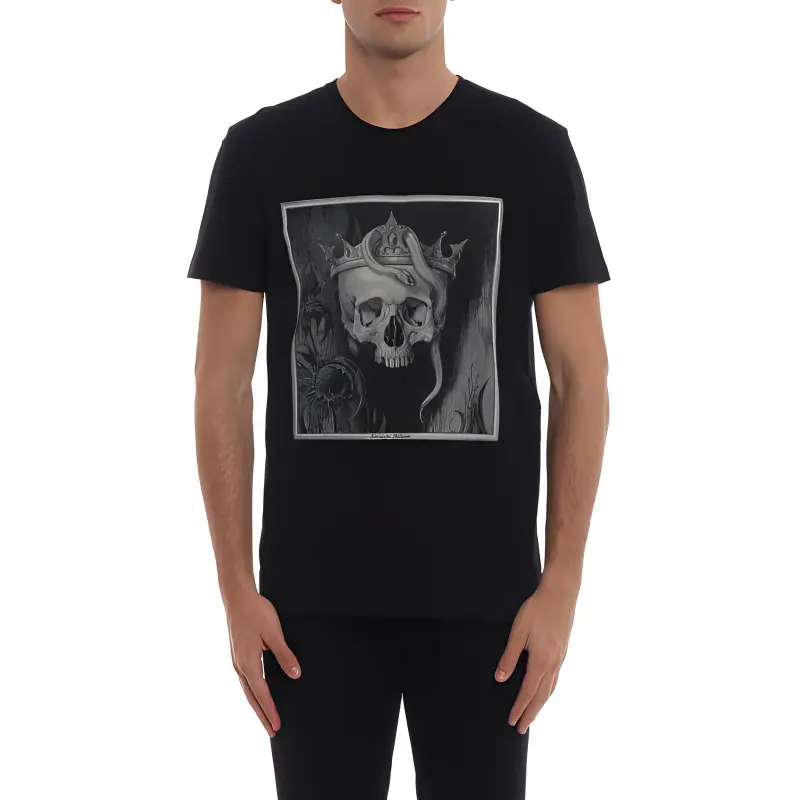 Alexander McQueen T Shirt Men's Black-2