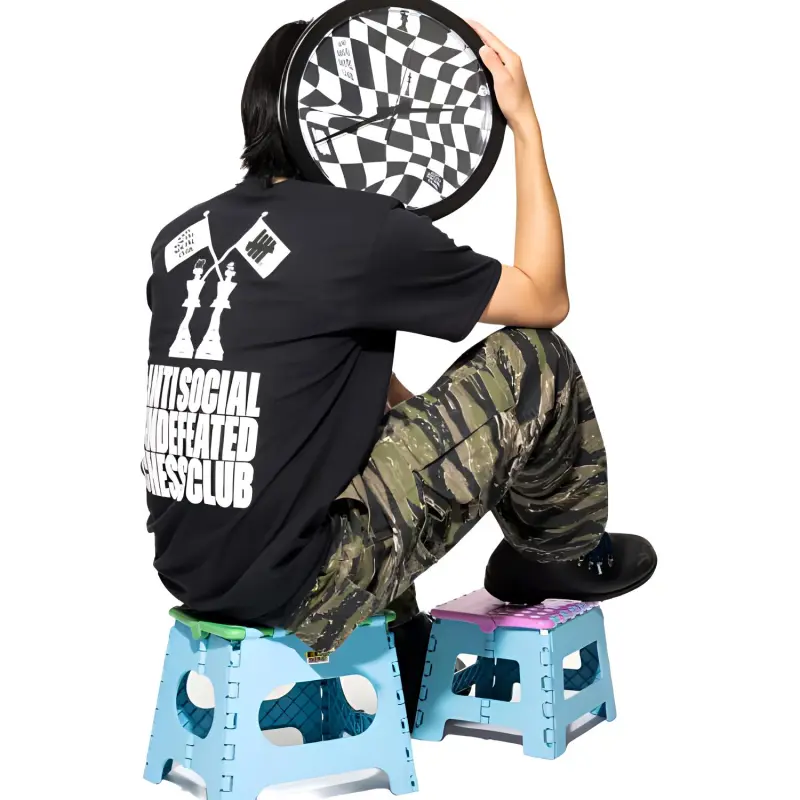 UNDEFEATED ANTI SOCIAL SOCIAL CLUB CO TITLED Sweatshirts Unisex Black-2