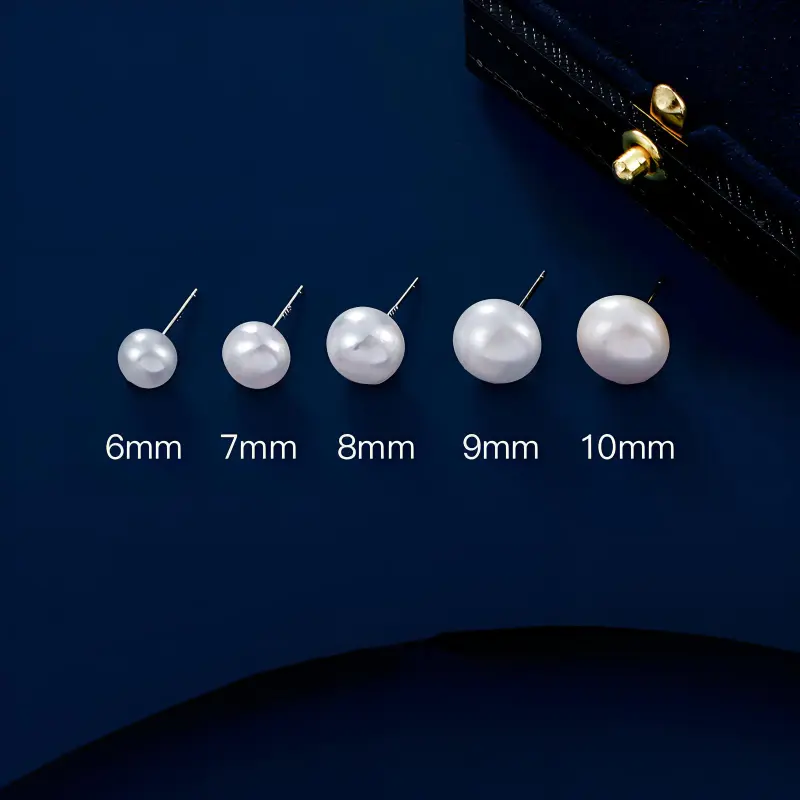 VIOLET S925 Silver Stud Earrings Women's-3