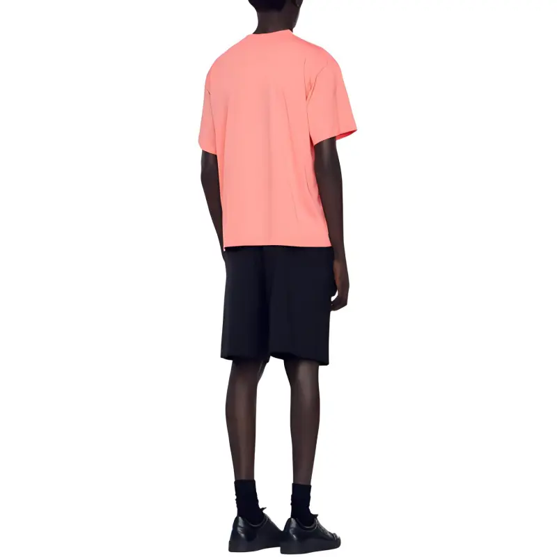 Sandro T-Shirts Men Pink-4