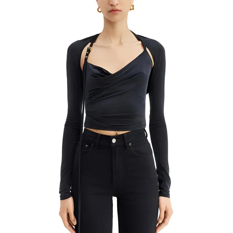 Jacquemus Le Haut Peplo 'Black'-4