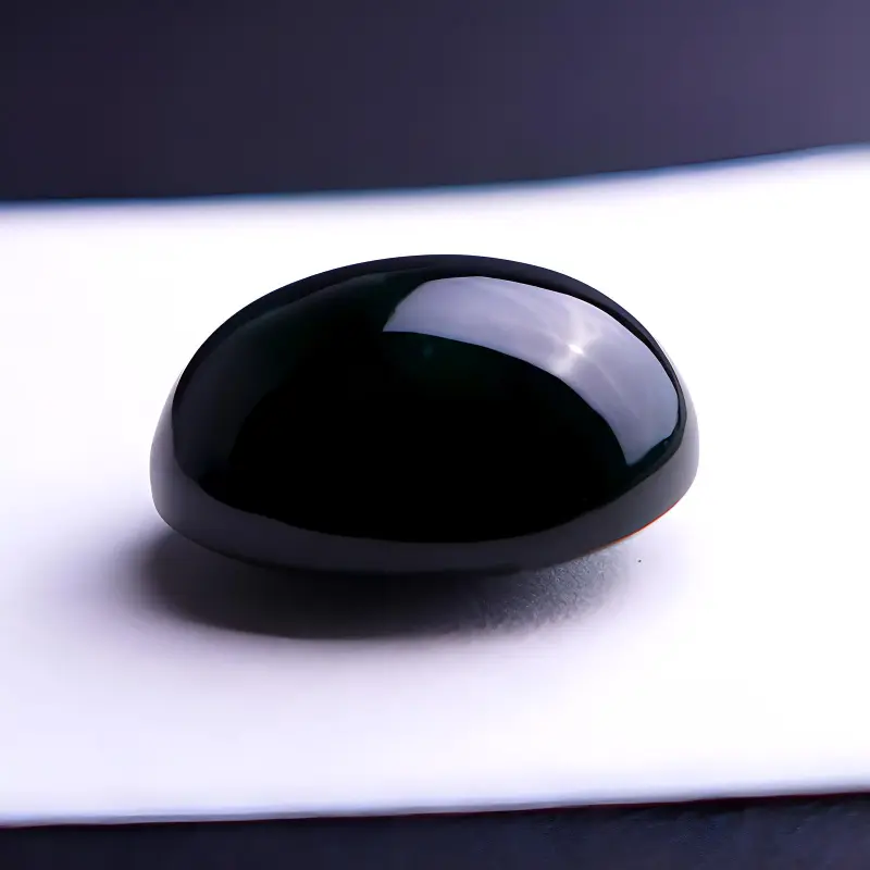 Fei Yan Glutinous Jade Egg Shaped Outer Unisex-3
