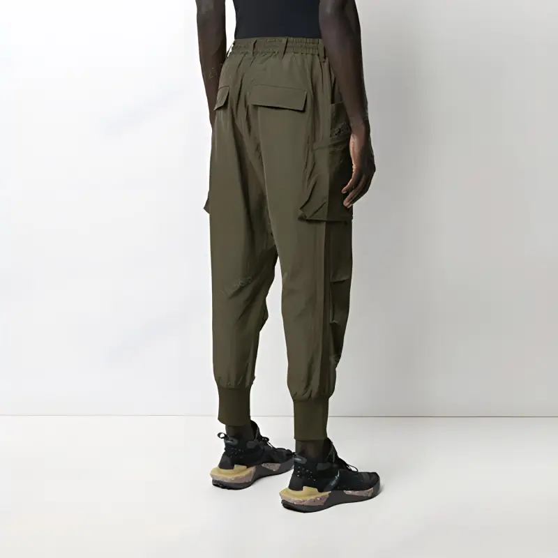 Y 3 Casual Pants Men Khaki-2