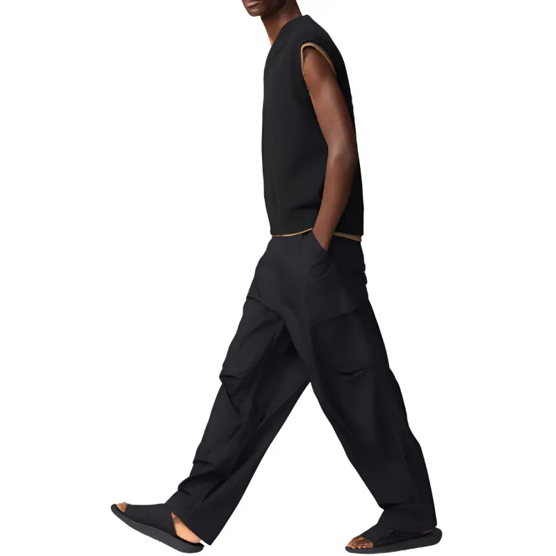 UNIQLO X Clare Waight Keller Co branded Collection Cargo Pants Unisex Black-2