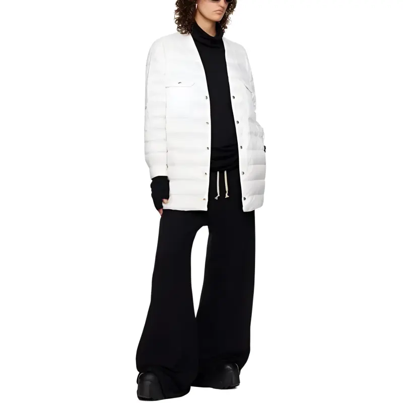 Rick Owens Rick Owens X Moncler Woven Outershirt Milk-2