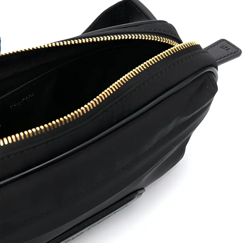 TF Polyester Fanny Pack Regular Men's Black-3