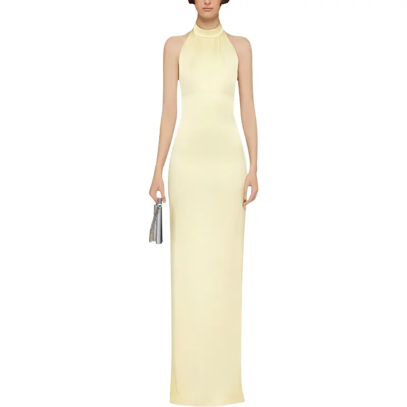 GIVENCHY FW22 Sleeveless Dress Women's Yellow-2