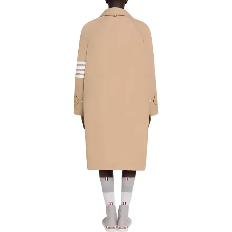 THOM BROWNE Rugby Coats Unisex Khaki-2