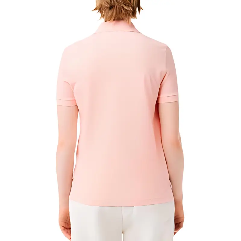 LACOSTE Polo Shirt Women's Pink-2