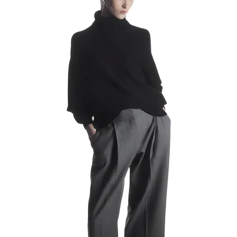 COS Casual Pants Women's White/Black-2