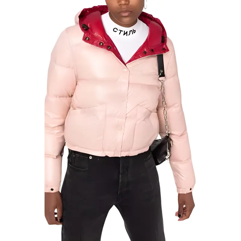 Moncler Bardanette Series Down Jackets Women's Pink-4
