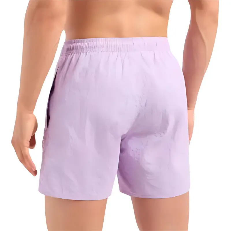 EMPORIO ARMANI Beach Shorts Men's Purple-2