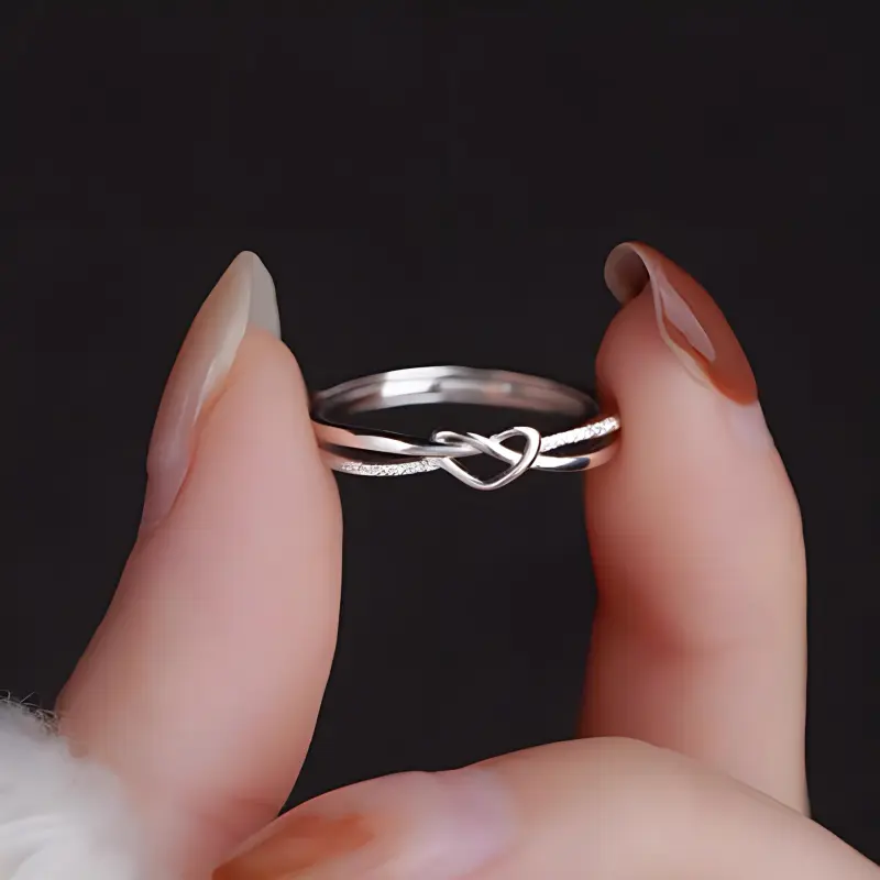 MOVER S999 Fine Silver Rings Unisex-2