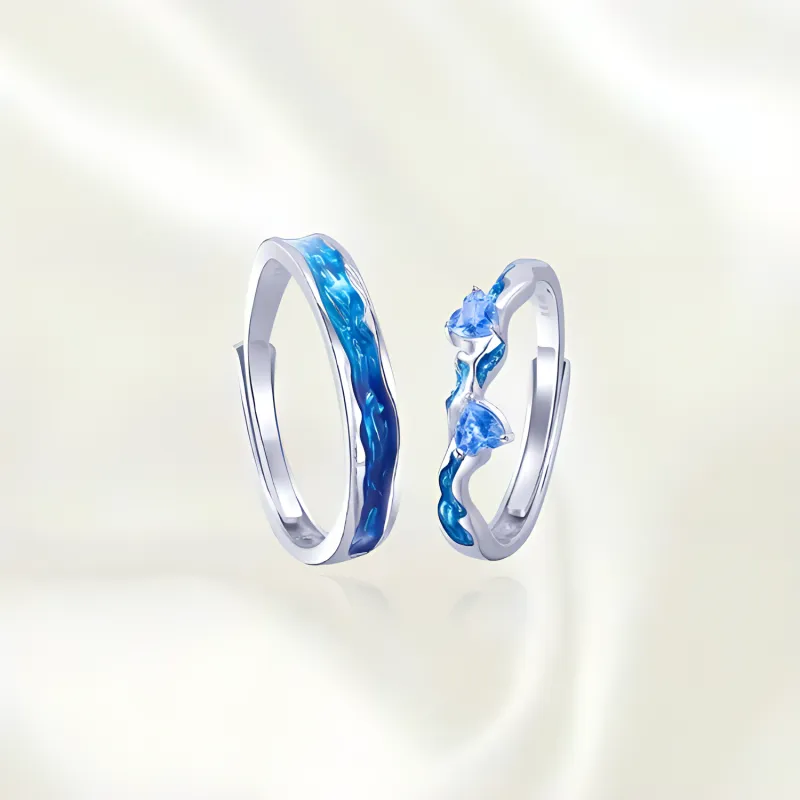 Chongqing Gold Store S925 Silver Rings Unisex-3