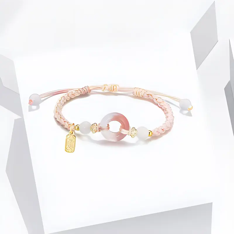JOYDINNY Colored Glaze Bracelets Unisex-2
