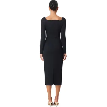 ELLIATTCOLLECTIVE Long-Sleeved Dresses Women's Black
