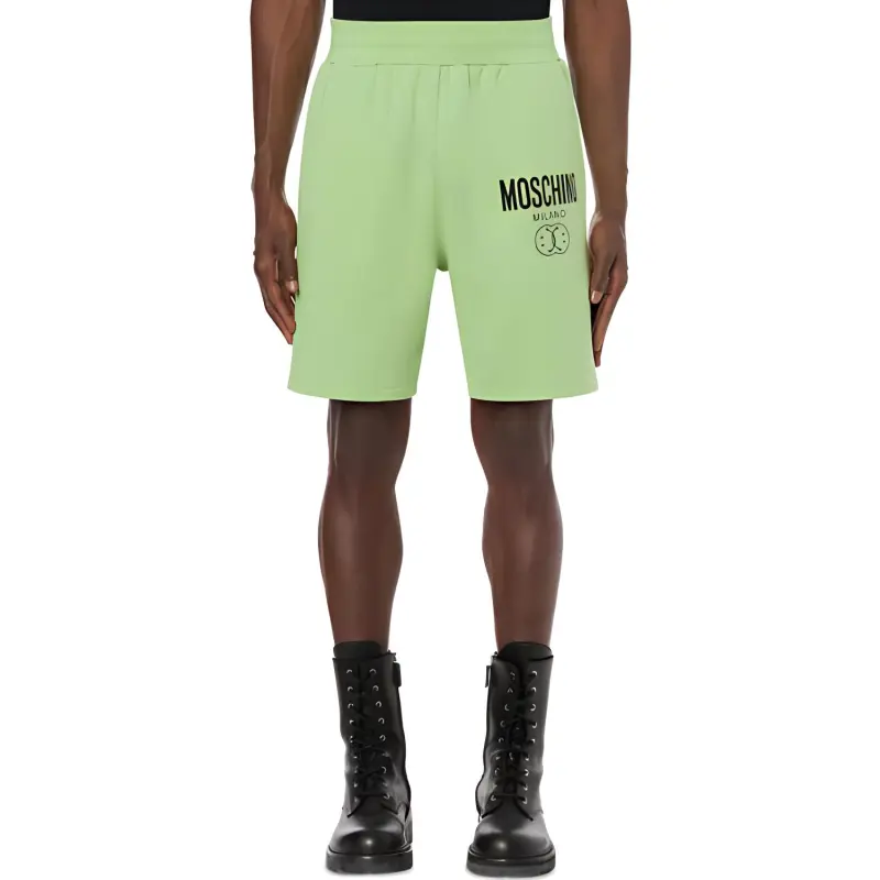 MOSCHINO Casual Shorts Men Green-1
