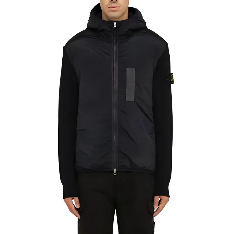 STONE ISLAND Compass patch Hooded Jacket-1