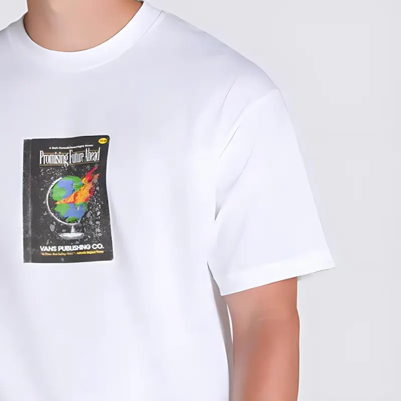 Vans PAPERBACK WRITER T Shirt Unisex White-4