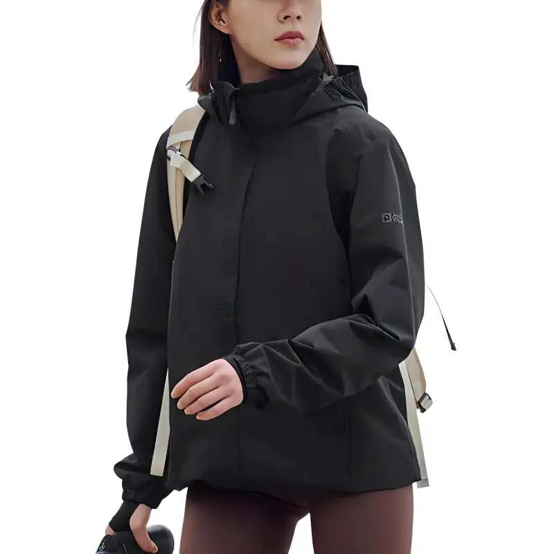 Jack Wolfskin Waterproof And Windproof To Keep Warm Windbreaker Jacket Women's Europe Version-2