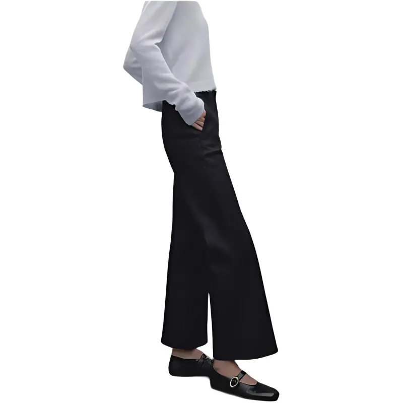 Massimo Dutti Jeans Women's Pitch Black Gray-2