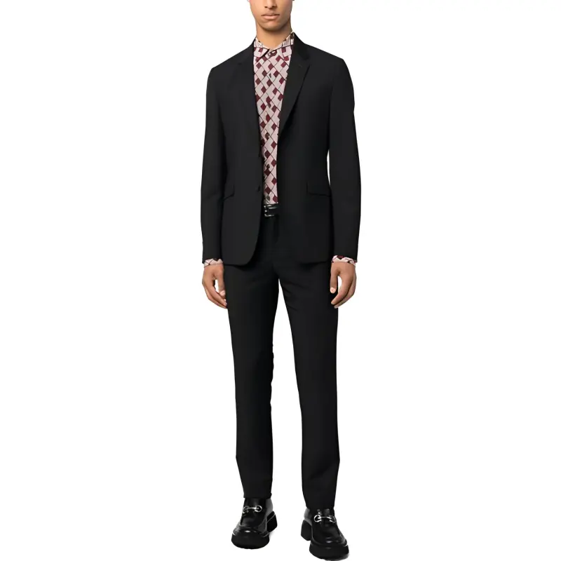 Neil Barrett Business Suits Men Black-2