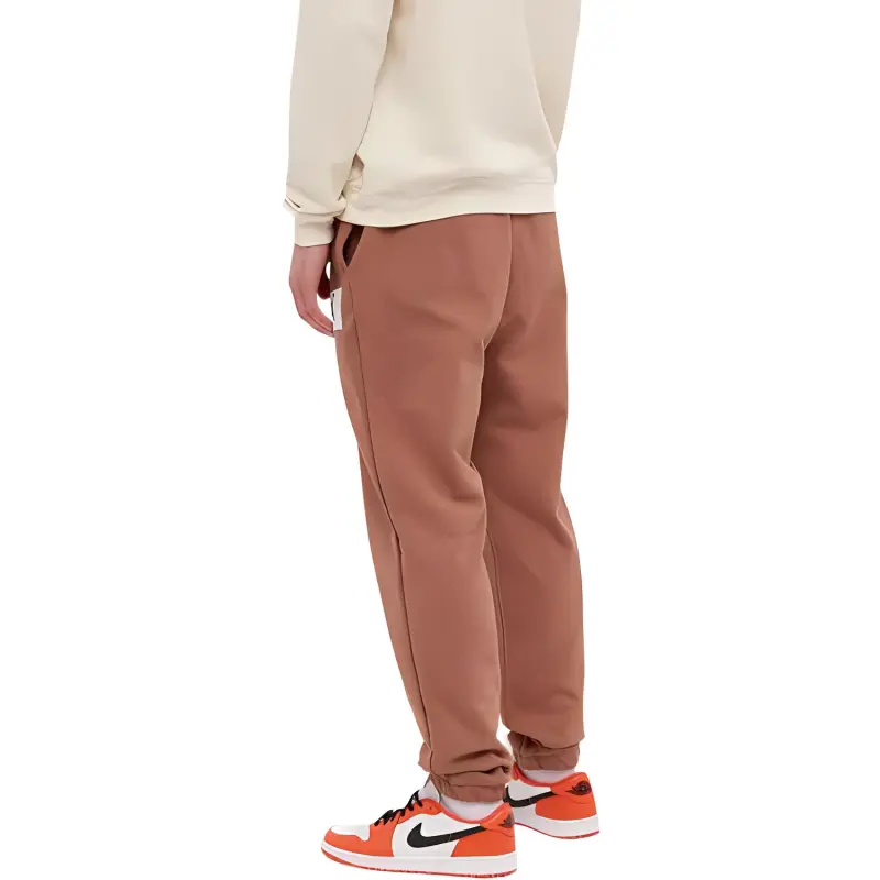 Jordan Knitted Sweatpants Men Earth Yellow-2