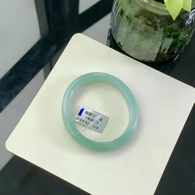 Cui Hengxiang Glutinous Jade Bangles Women's-1