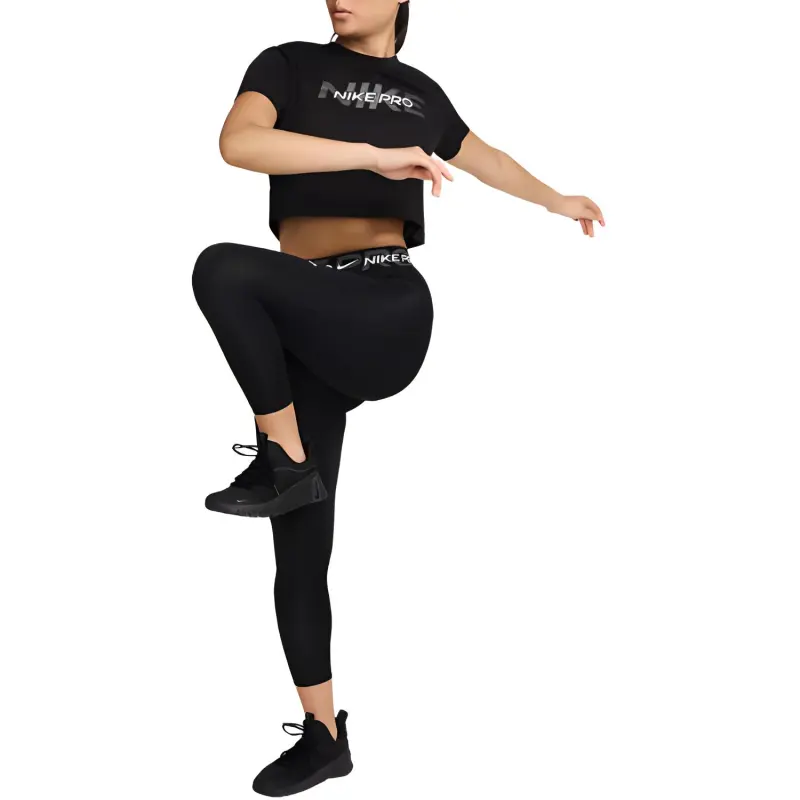 Nike Pro T Shirts Women's Black-2