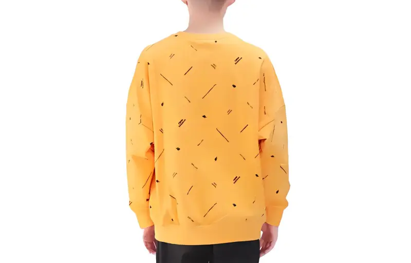 New Balance Sweatshirts Men Yellow-1