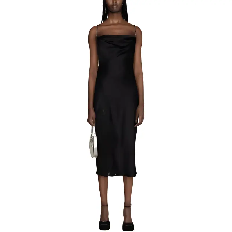 VERSACE Lace-Detailed Sleeveless Dress-1