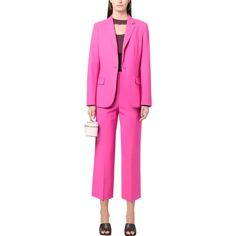 THEORY Casual Pants Women's Pink-2