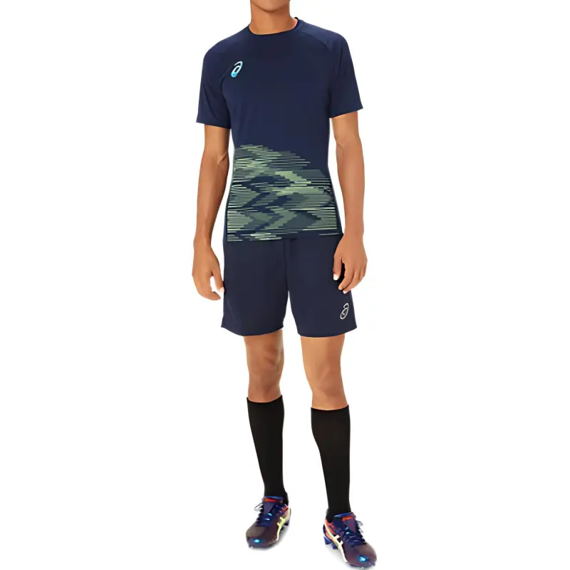 Asics T Shirts Men Dark Blue-3