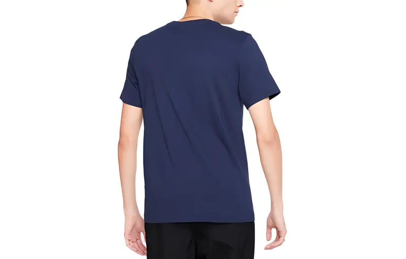 Nike T Shirts Men Blue-1