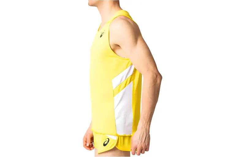 Asics Tank Tops Men Yellow-1